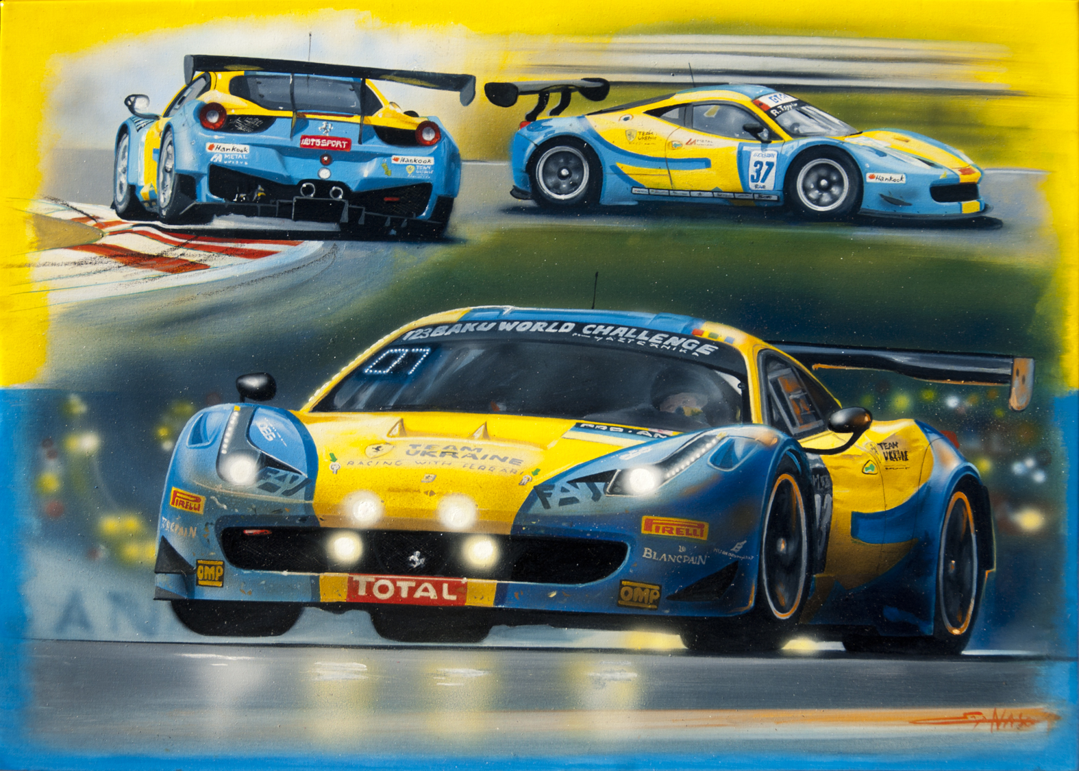 Ferrari 458 GT3 Team Ukraina