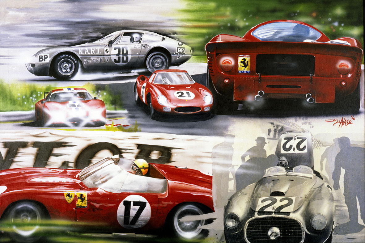 Ferrari Racing at Le Mans - 1980 - private collection. 