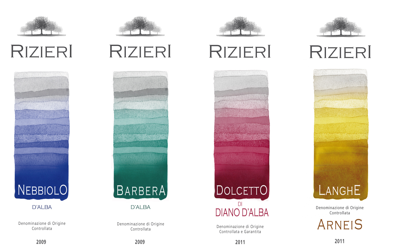 ETICHETTE RIZIERI 2012 